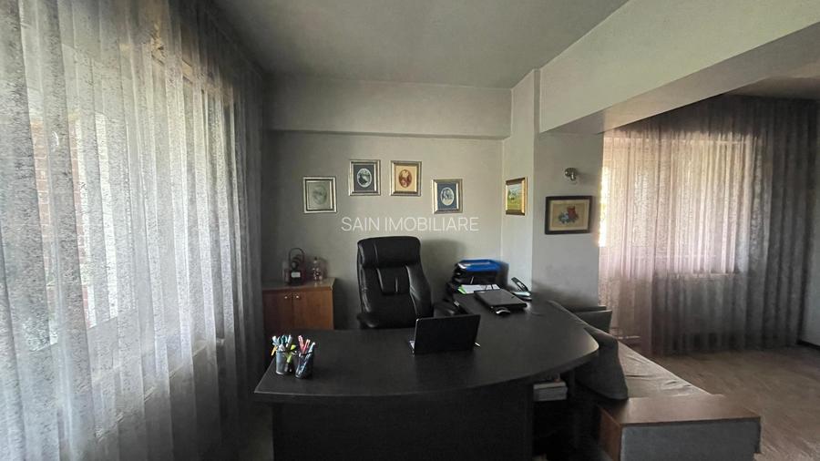 Apartament cu 4 camere transformat in 3 camere , centrala,vedere trilaterala - 4