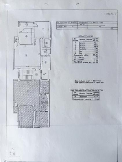Apartament 3 camere - Clucerului /Arcul de Triumf | Bloc 2008 | Loc de parcare