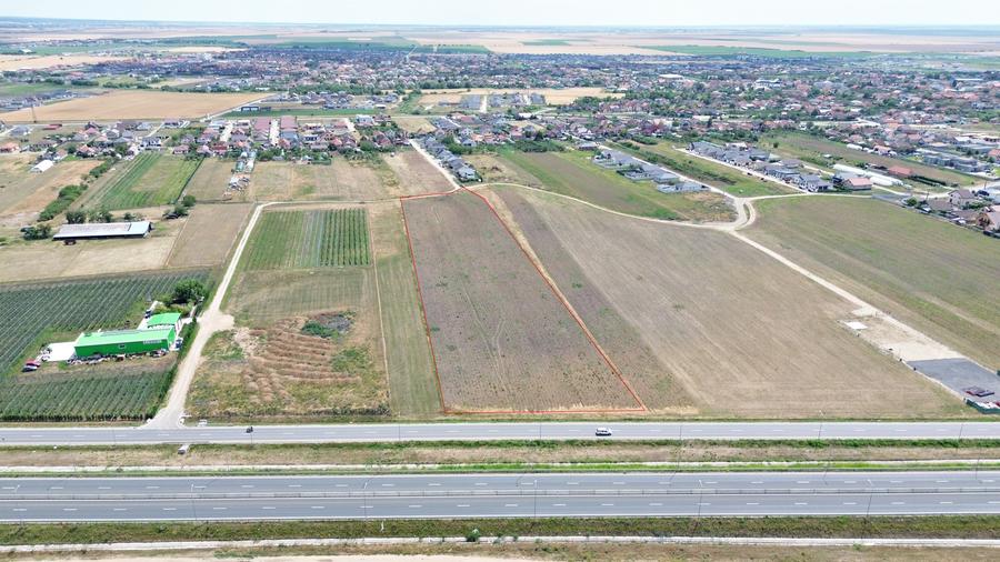 Teren intravilan de vanzare in Santandrei, rezidential sau industrial la Centura
