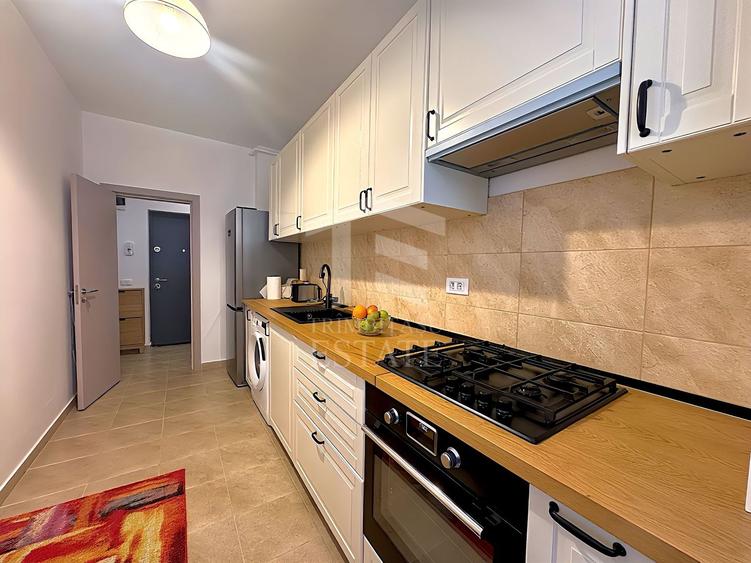 2 camere decomandat | 68 mp cu terasa | Mobilat și utilat | Pallady