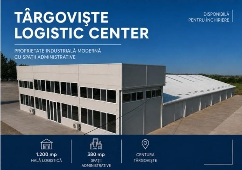 HALĂ INDUSTRIALĂ PREMIUM + BIROURI MODERNE | 1.200 mp + 380 mp | Acces TIR