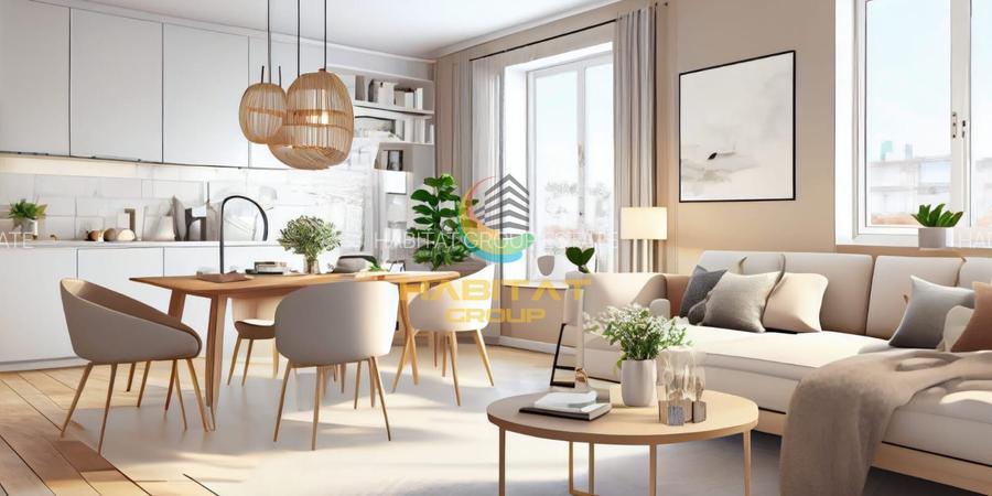 Apartament 3 camere + curte proprie 111mp - langa parc - 2