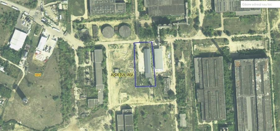 Teren/ platforma de inchiriat de la 500mp la 3000mp, zona Vama Iasi si Kaufland
