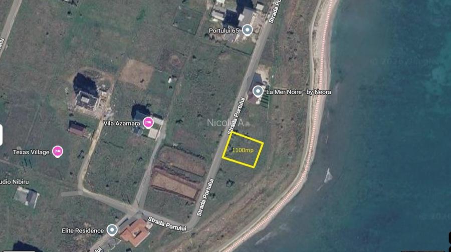 TEREN 1.100MP CU DESCHIDERE DIRECTA LA MARE
