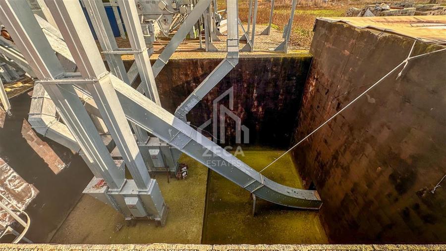 Baza receptie si depozitare cereale 3000 tone | 2 ha teren | Utilata complet