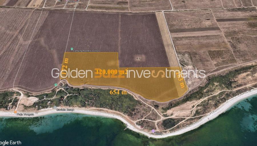 🌊 Teren de 12 hectare, cu deschidere la MARE - zona Nibiru