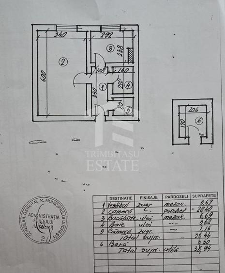 Garsoniera decomandata | Centrala proprie | 2 minute Metrou Brancovean