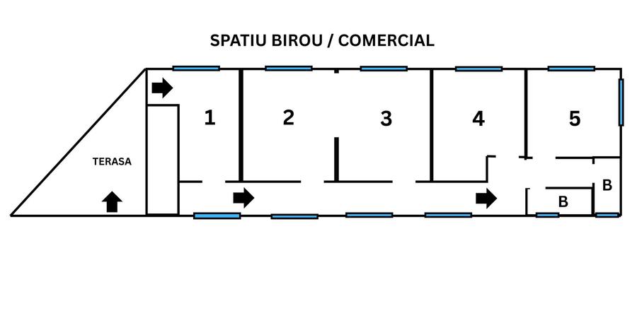 SPATIU BIROU / COMERCIAL Sector 6, Drumul Taberei / Timisoara / Plaza