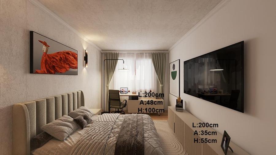 Vanzare 3 camere, etaj 1, orientare sud /Malva Homes /comison 0