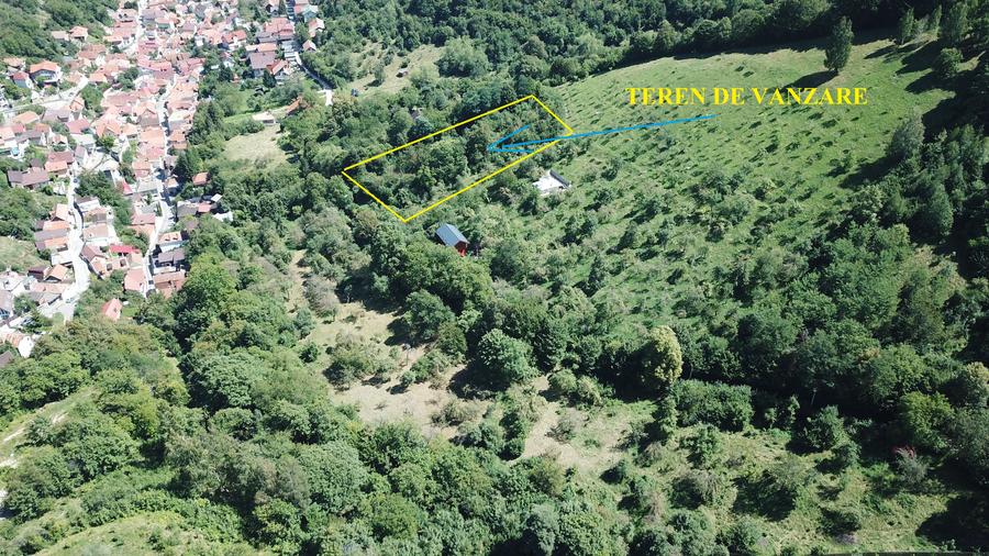 Teren in Scheii Brasovului inconjurat de natura