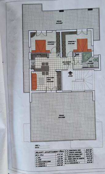 Apartament 3 camere-terasa 130 mp-Aurel Persu-Berceni-Comision 0
