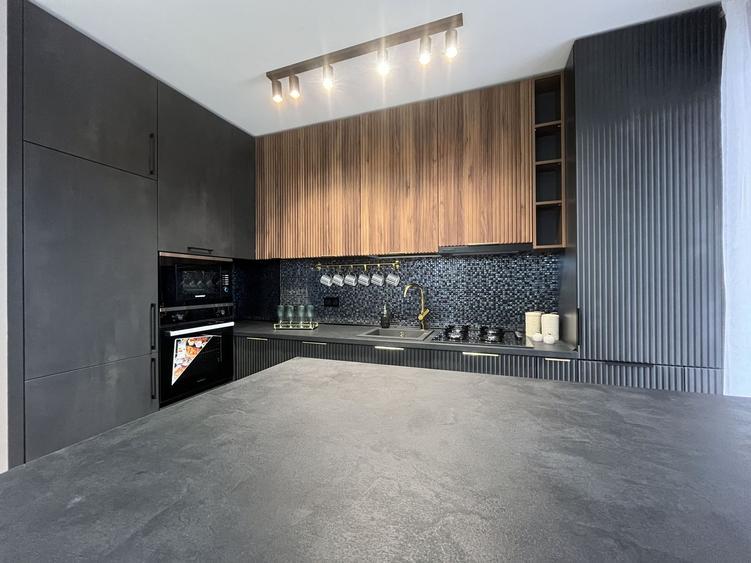 Penthouse modern, vedere panoramica Denya Forest