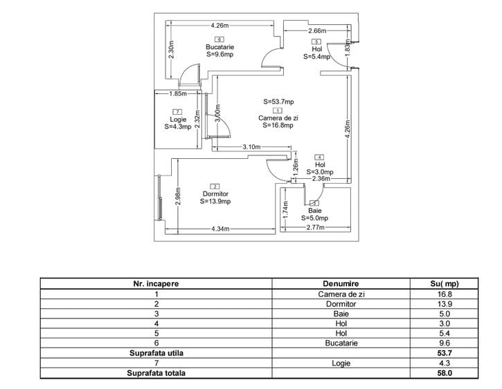 Apartament 2 Camere - Estoria City - metrou Nicolae Teclu