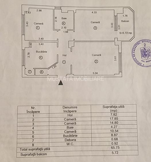 TOTUL NOU! Apartament 3 camere, Calea Calarasilor-Bariera, etaj 2. - 10