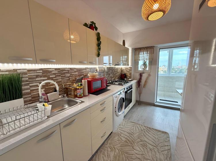 Apartament 2 camere spatios, 67 mp, mobilat cu priveliste panoramica