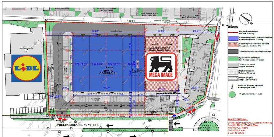 Spatiu Comercial - 300 mp - Galerie Comerciala