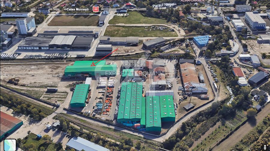 DE ÎNCHIRIAT | Hale metalice alipite – 3.028 mp utili | Calea Moinești - 2
