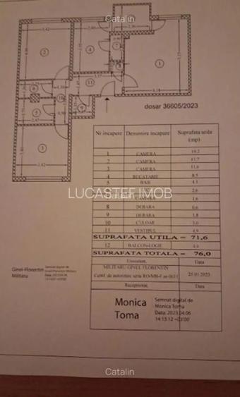 3 camere - Militari - Orsova - Veteranilor
