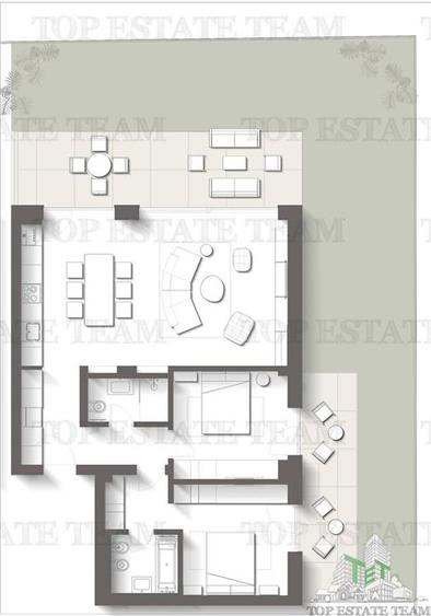 Apartament Premium cu 3 camere - Gradina privata si terasa | Intre padure si mar