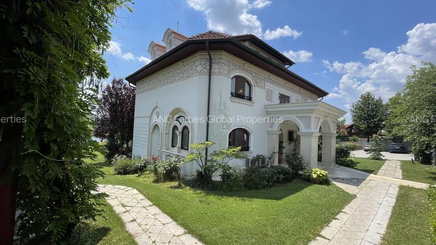 Domeniu vila Balotesti 4000 mp teren 60 m deschidere lac - 5