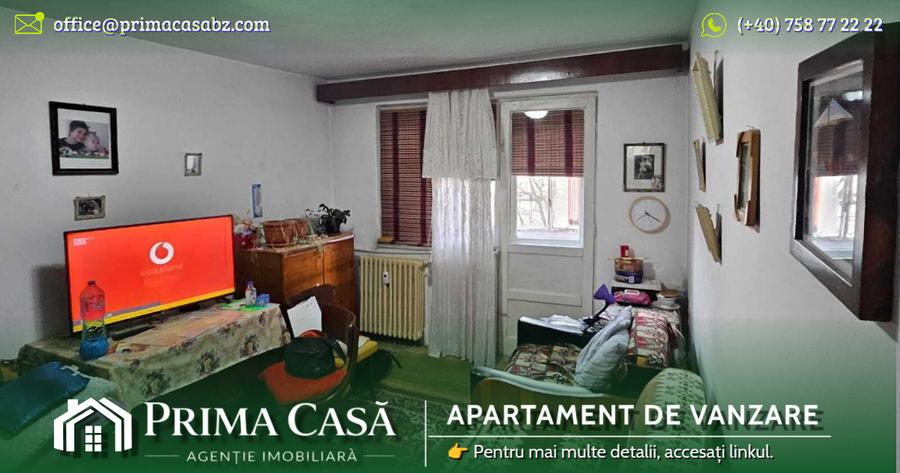 Apartament cu 2 camere zona Crang / Stadionului ~ etaj 3 din 4 ~ Pret: 48.000€
