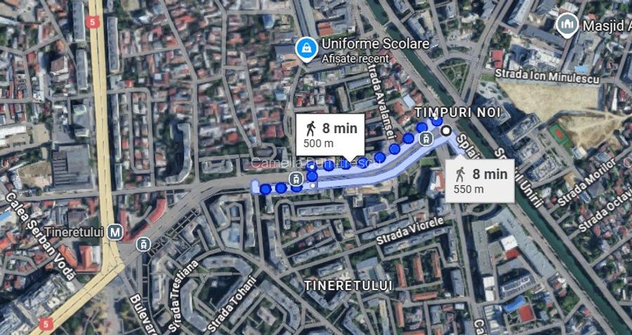 SINCAI BD- 2 STATII DE METROU, MOBILAT SI UTILAT, PARCARE - 20