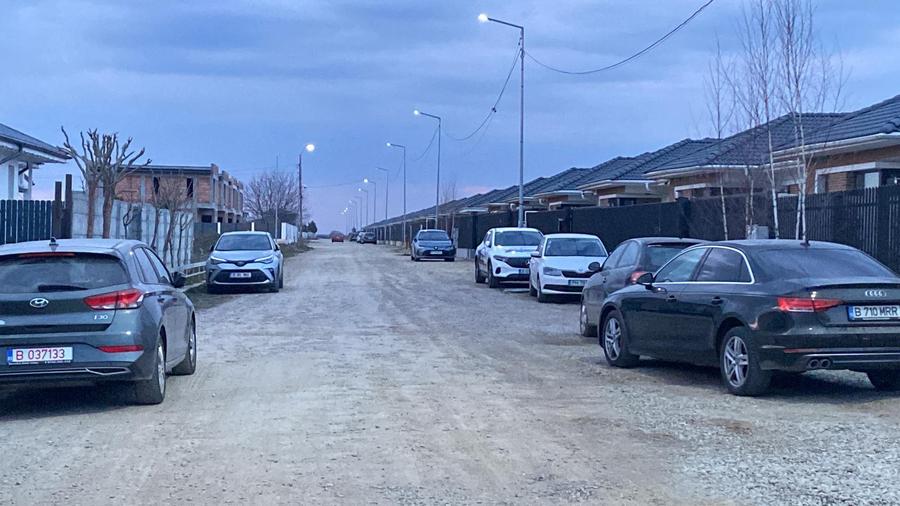 De vanzare 3 loturi teren intravilan, 1200 mp suprafata totala, Tunari, Ilfov