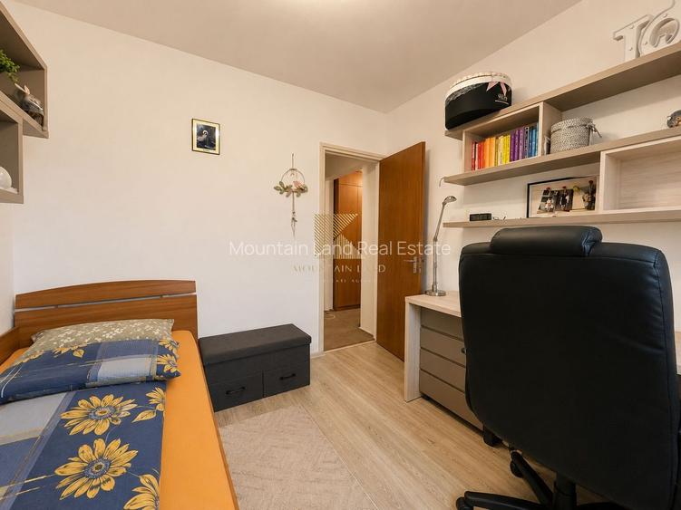 Apartament luminos cu 3 camere, parcare și boxă, zona Astra - 9