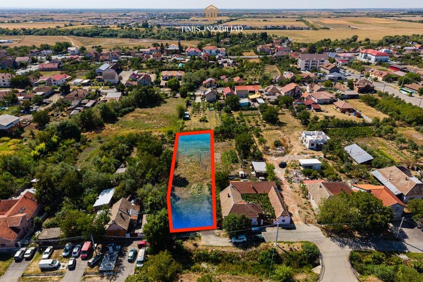 Teren 1.340 mp pentru casă – central, Remetea Mare | Comision 0%