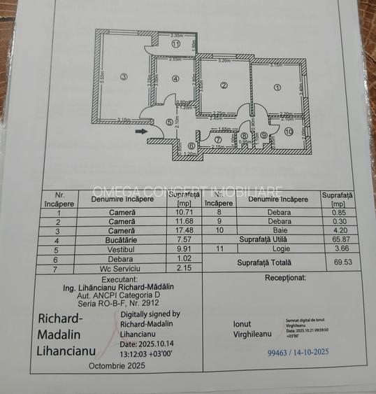3 camere - Str. Panselelor - 10 min Metrou Aparatorii Patrie