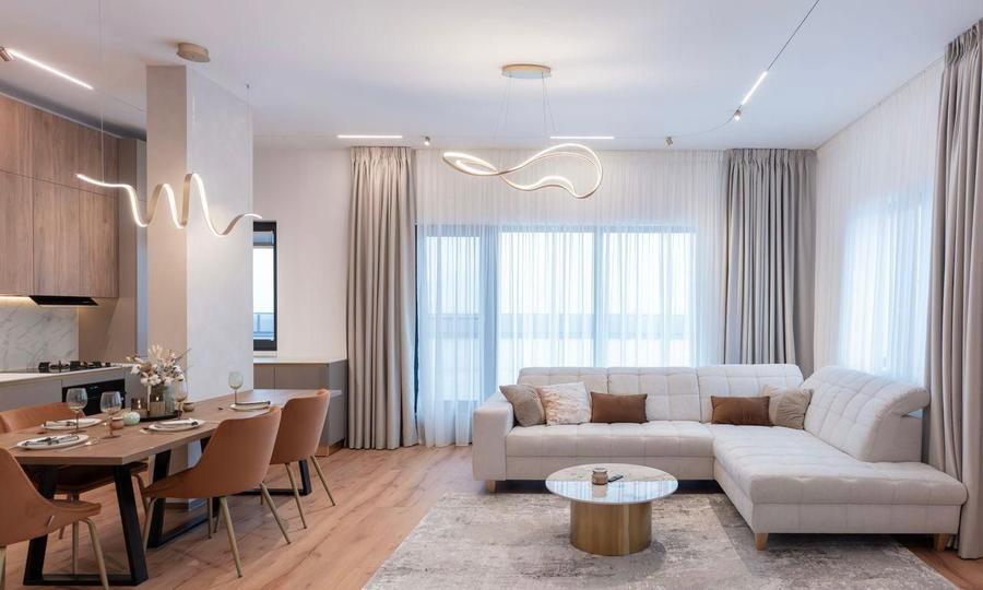 Penthouse spectaculos 4 camere, cu terasă panoramică