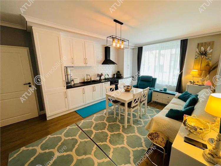 Apartament cochet cu 3 camere, gradina si 3 parcari in zona Selimbar