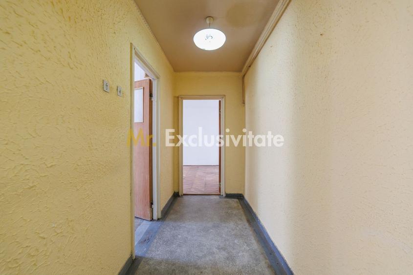 2 camere decomandate, Banat – etaj 2, centrală proprie, zonă excelentă