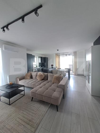 Apartament de lux, 2 camere, 60 mp, terase generoase, poziționat Sud-Avantgarden