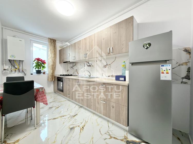 Apartament cu o camera mobilat si utilat in Giroc in spate la Hotel IQ