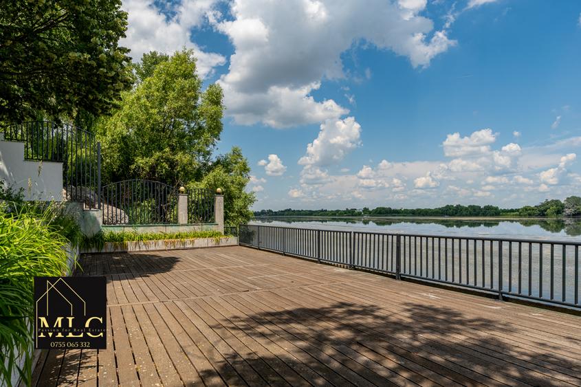 Vila de Inchiriat Lacul Buftea | 1.254 mp | Ponton Privat | 1964 mp teren
