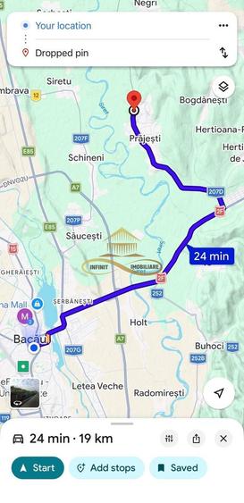Teren gata de construit de vanzare Prajesti (Traian) - Bacau