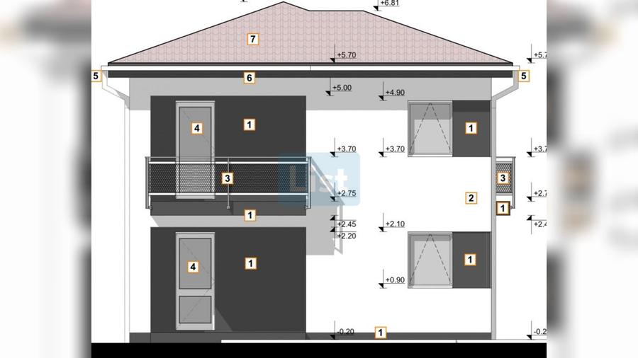 0% comision – Duplex semifinisat de vanzare , Floresti