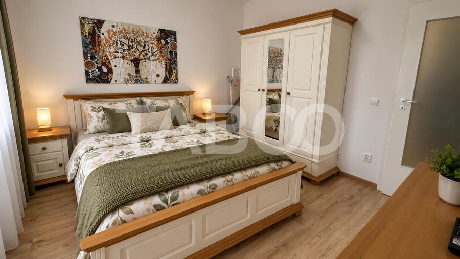 Apartament bloc cu lift 2 camere loc de parcare balcon Turnisor Sibiu