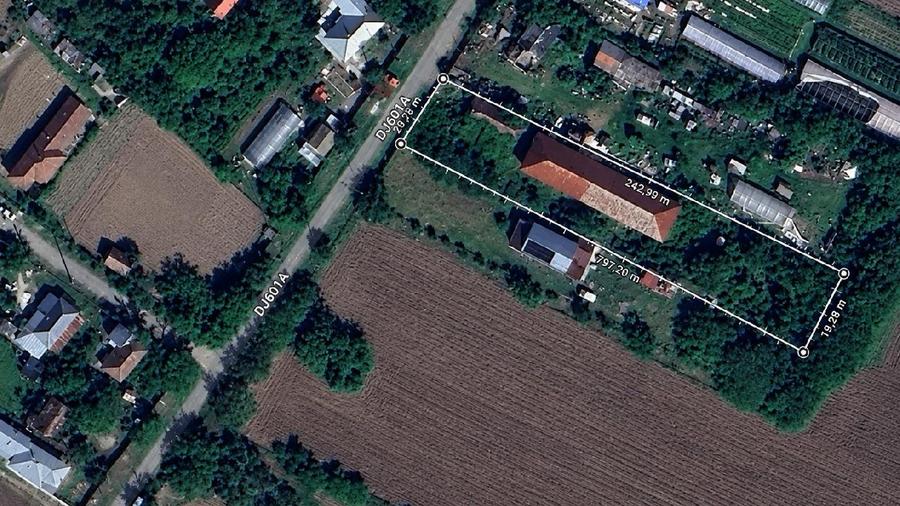 Casa-300 mp + Teren intravilan - 1.930 mp, Sat Dridu de Jos