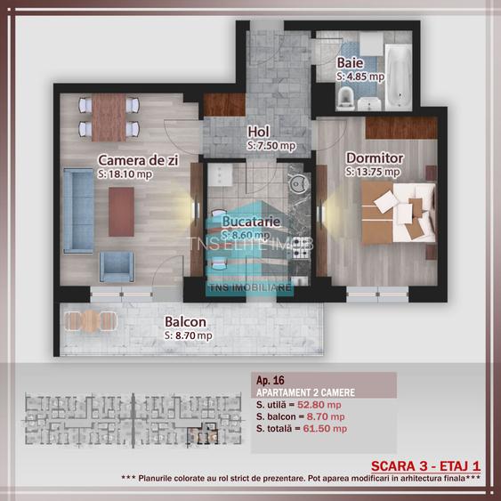 SUPER OFERTA-INVESTITIE-PALLADY-2CAMERE- 61MP-PARCUL TEILOR - 6