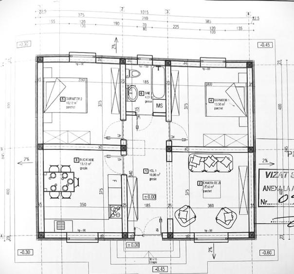 Casă parter de vânzare, 67 mp utili, teren 500 mp, front stradal, zona Erbiceni - 9