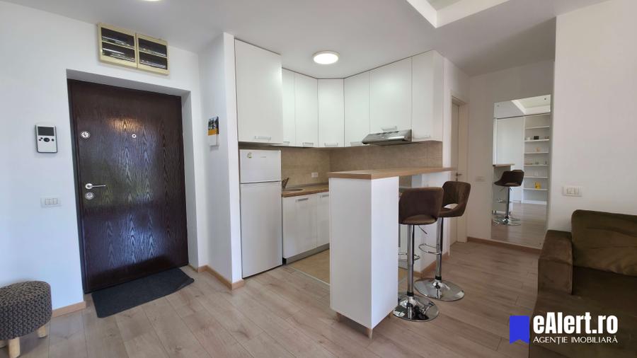 Chirie 2 camere, 48+8mp, etaj 2, North Area Lake View, 5 min metrou Aurel Vlaicu