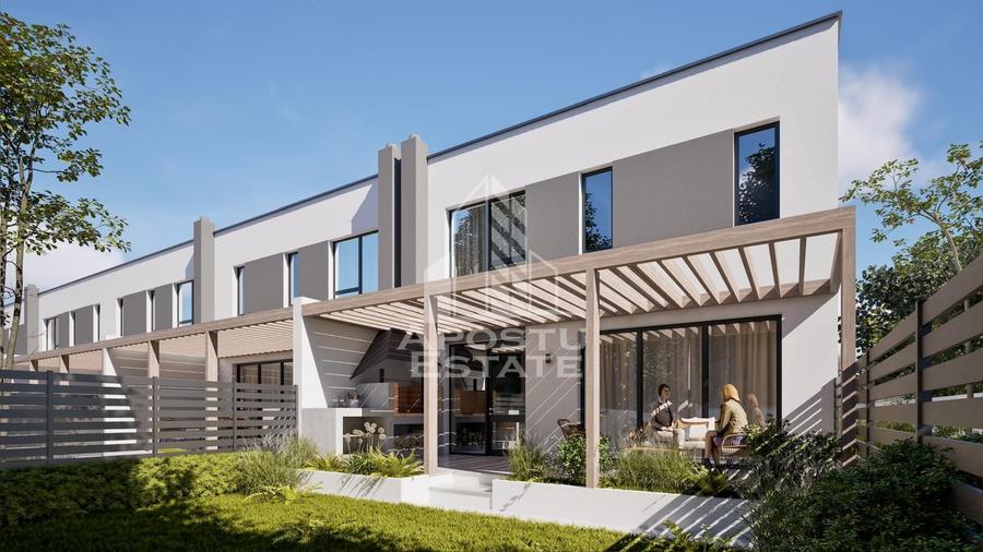 Ansamblu de 18 case moderne - Parneava
