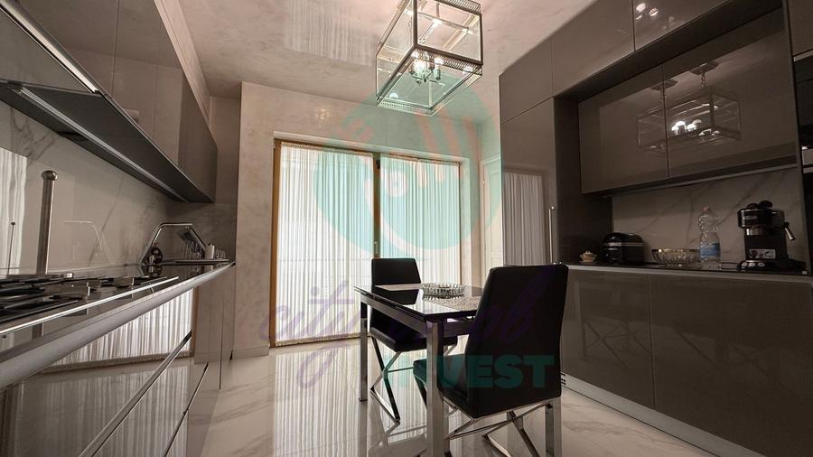 4 camere de lux în Primăverii cu terasă și 2 parcări