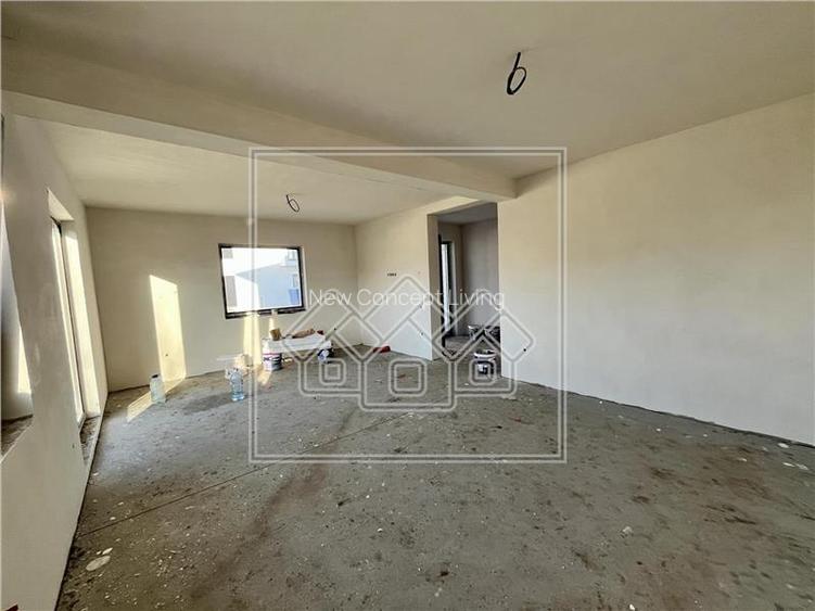Casa tip duplex, teren 420 mp, predare la alb, Selimbar - 11