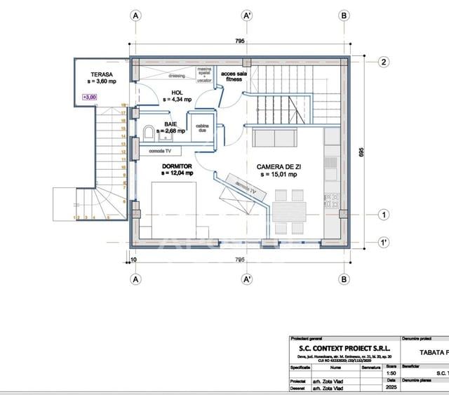 Spatiu comercial, cladire P+2, investitie la cheie in Deva, Hunedoara
