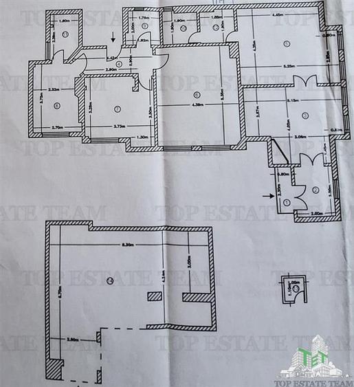 Apartament 4 camere in vila | 144 mp | Zona Dacia-Eminescu