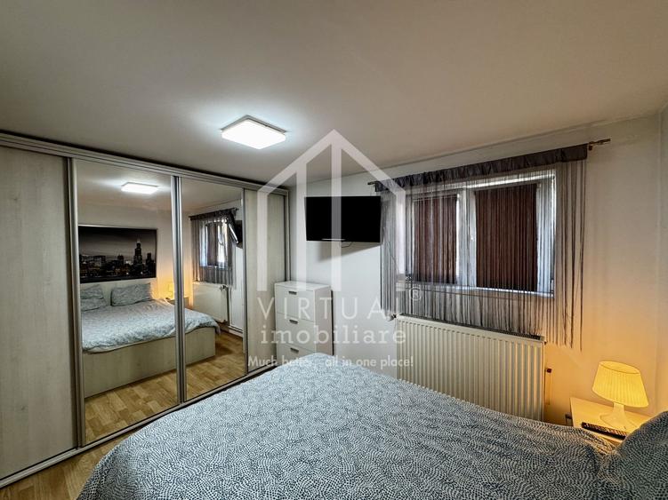 Apartament cu 4 camere, 82mp utili + balcon, recent renovat