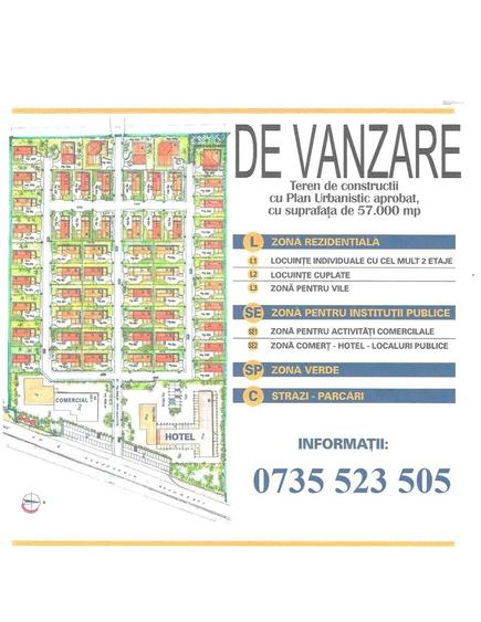 5,7 Ha. vav de Dovinot - Mihailesti, teren intravilan cu deschidere la DN6